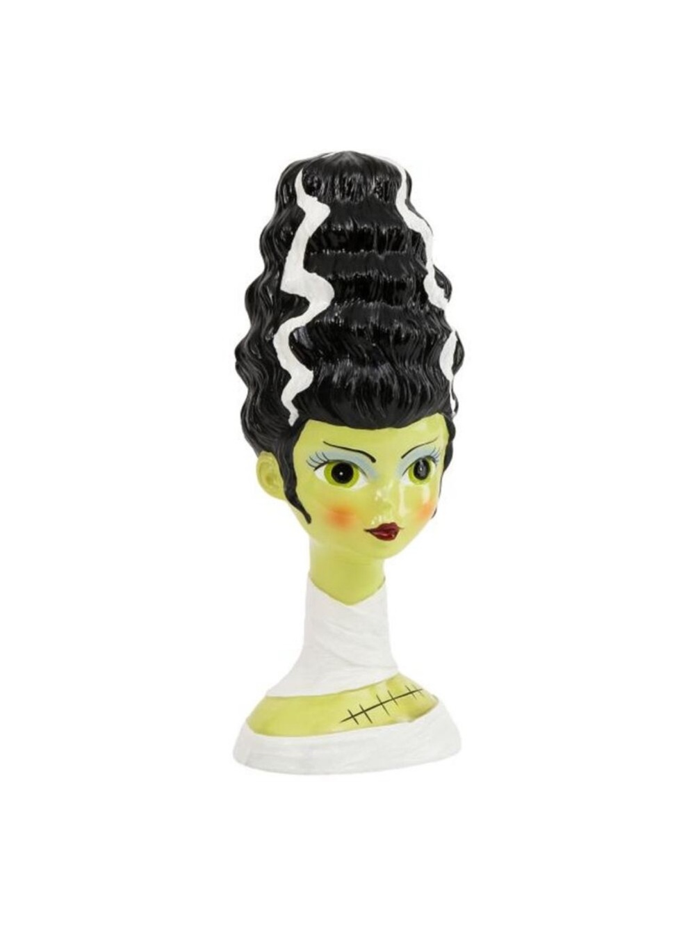 Bride Of Frankenstein Bust 15in Retro Halloween Decor VIRAL GOBLIN & GHOUL